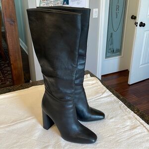LIKE NEW Steve Madden “Ally” High Block Heel Boots - Sz 10M